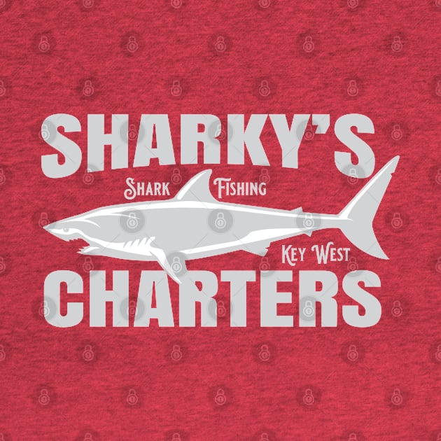 Sharky's Charters by fatbastardshirts